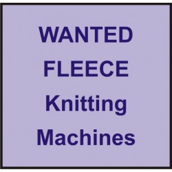 Wanted Used Knitting Machines - FLEECE - Three thread 